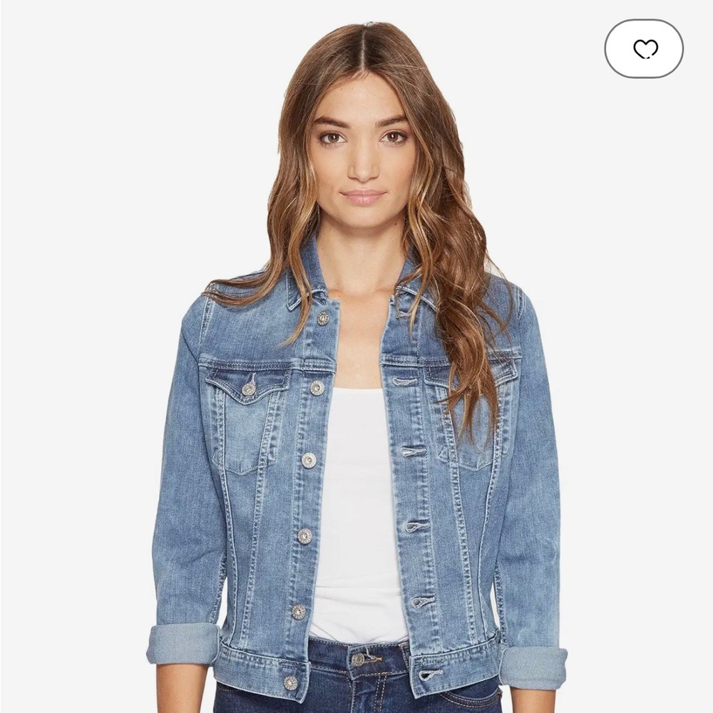 AG Adriano Goldschmied Stretchy Robyn Jean Jacket Size Small